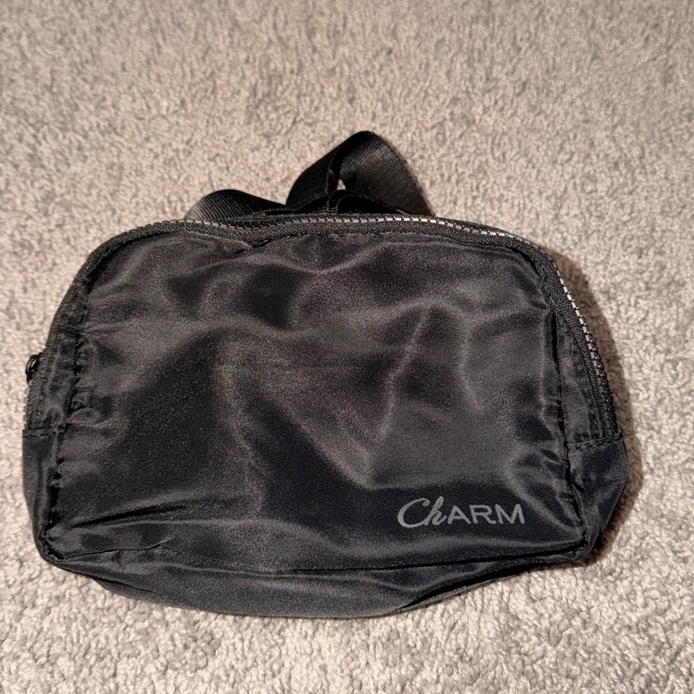 Black Charm Crossbody Bag